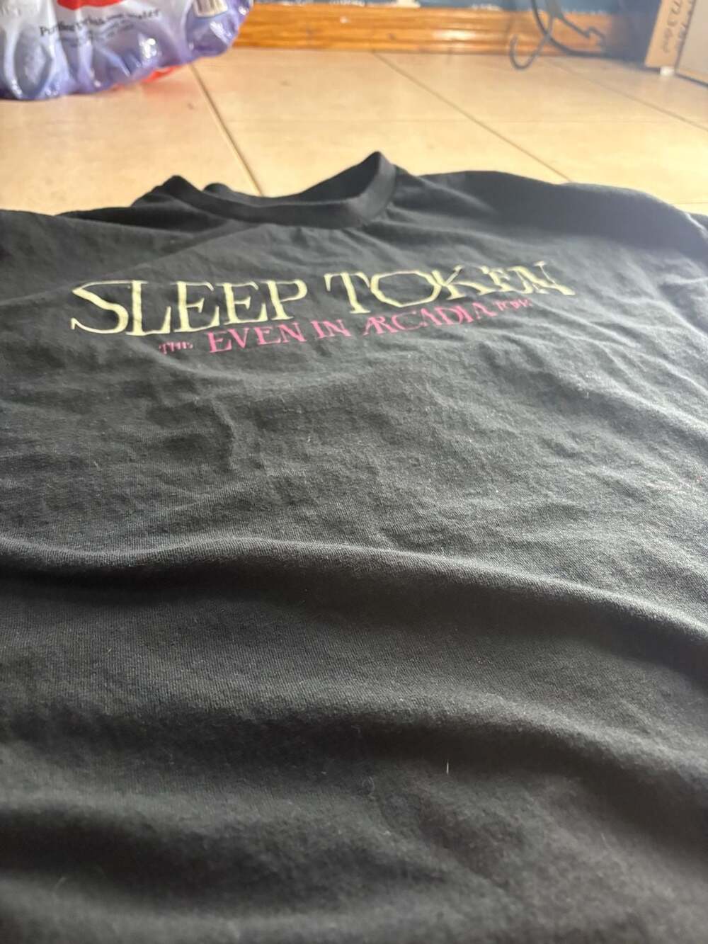 Sleep Token The Even In Arcadia Tour 2025 Graphic T-Shirt Black 2XL